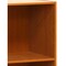 Modern Space-Saving 3-Shelf Bookcase with Adjustable Shelves for Living Room or Office Use